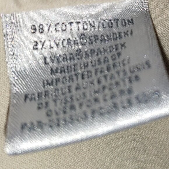 Talbots Collection Stretch Button Front Corduroy Jacket Size 16 Cream - Picture 3 of 5